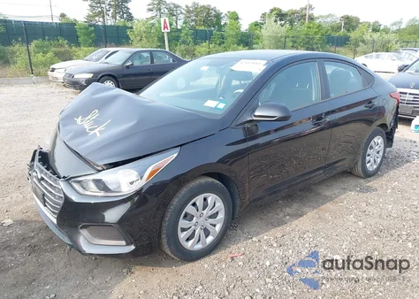 2022 Hyundai Accent Se from USA, damaged, VIN 3KPC24A67NE157914
